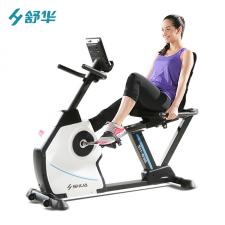 SHUA/舒華健身車臥式磁控靜音家用腳踏室內(nèi)運(yùn)動單車自行車SH-836